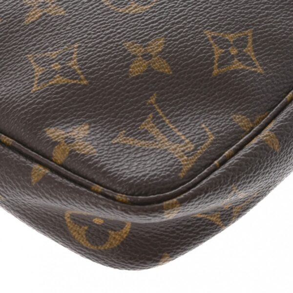 ik 00 0626580 6 Louis Vuitton Pochette Accessoire Pouch Monogram Canvas Brown