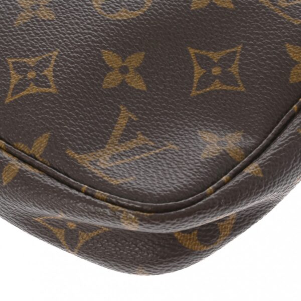 ik 00 0626580 7 Louis Vuitton Pochette Accessoire Pouch Monogram Canvas Brown