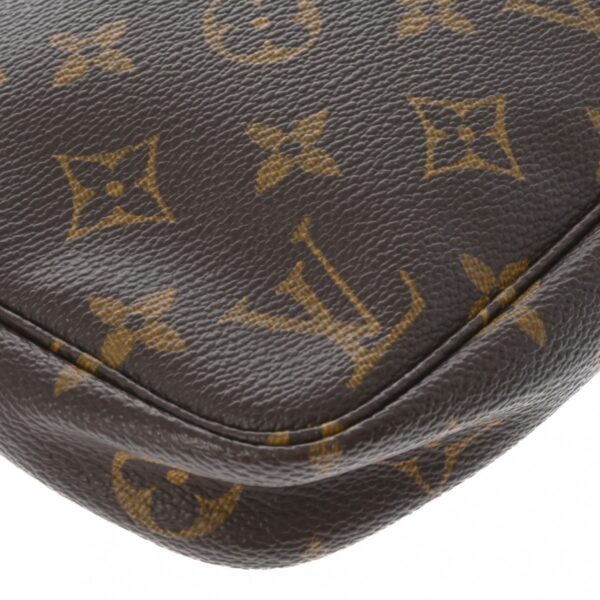 ik 00 0626580 8 Louis Vuitton Pochette Accessoire Pouch Monogram Canvas Brown