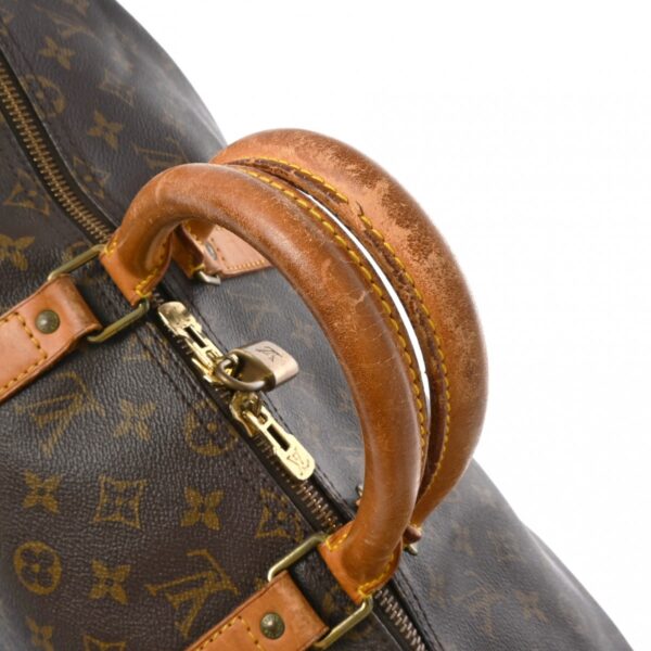 ik 00 0626586 4 Louis Vuitton Keepall 50 Bag Monogram Canvas Brown