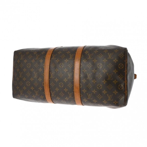 ik 00 0626586 7 Louis Vuitton Keepall 50 Bag Monogram Canvas Brown