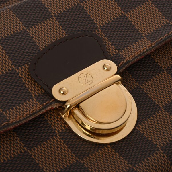 ik 00 0627090 11 Louis Vuitton Ravello GM Shoulder Bag Damier Canvas Ebene