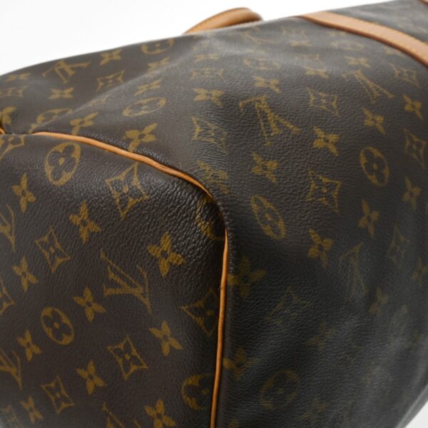 ik 00 0627155 10 Louis Vuitton Keepall 60 Bag Monogram Canvas Brown