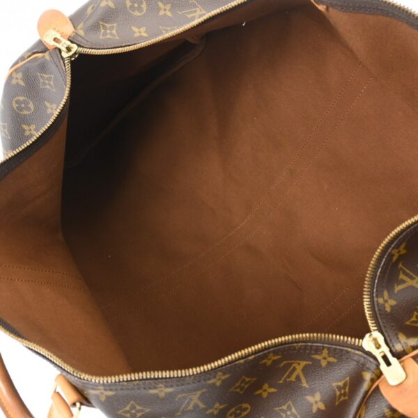 ik 00 0627155 12 Louis Vuitton Keepall 60 Bag Monogram Canvas Brown