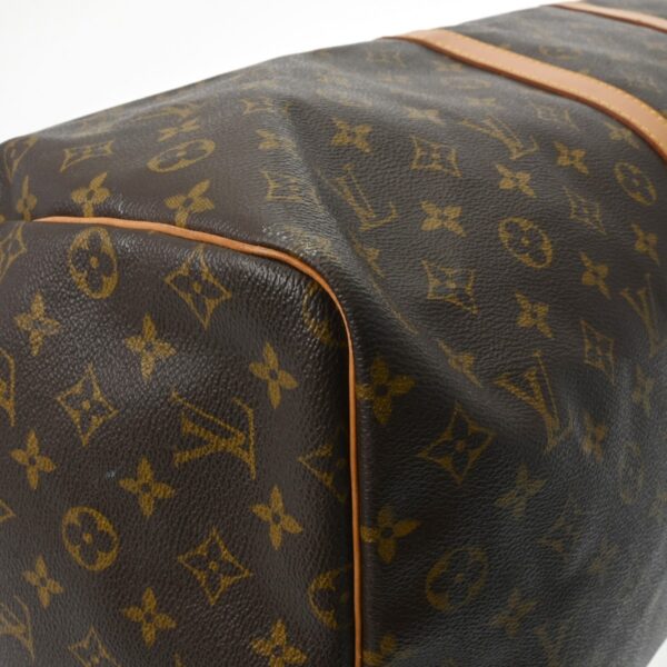 ik 00 0627155 8 Louis Vuitton Keepall 60 Bag Monogram Canvas Brown