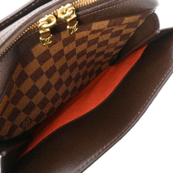 ik 00 0627159 10 Louis Vuitton Triana Handbag Damier Canvas Ebene