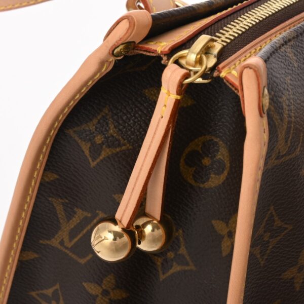 ik 00 0627175 11 Louis Vuitton Popincourt Au Handbag Monogram Canvas Brown