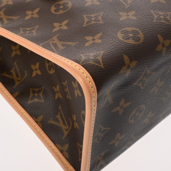 ik 00 0627175 9 Louis Vuitton Popincourt Au Handbag Monogram Canvas Brown