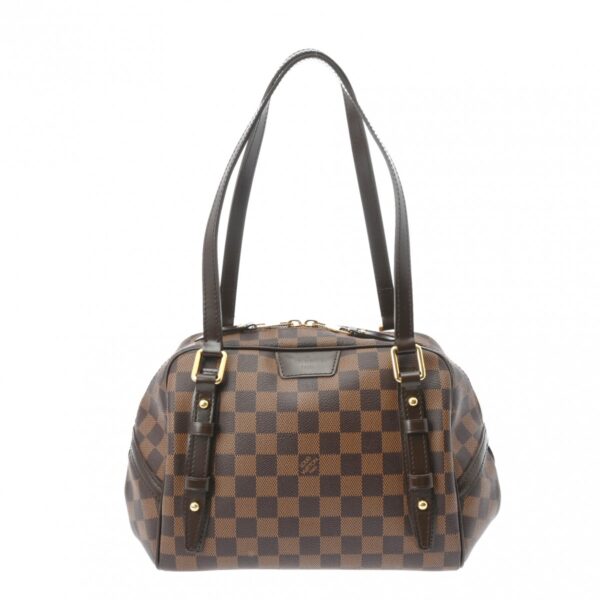 ik 00 0627713 2 Louis Vuitton Rivington PM Shoulder Bag Damier Canvas Ebene