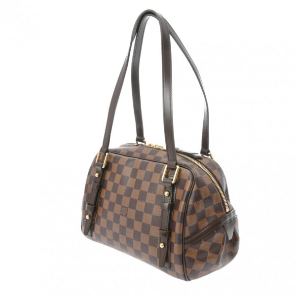 ik 00 0627713 3 Louis Vuitton Rivington PM Shoulder Bag Damier Canvas Ebene