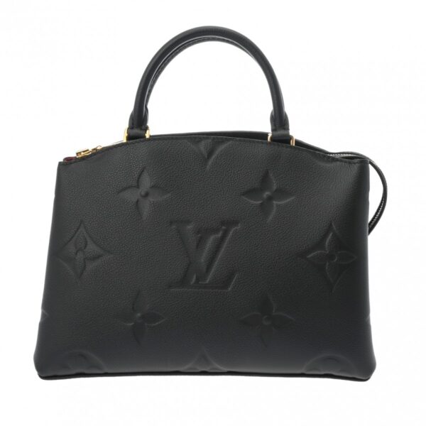 ik 00 0627718 2 Louis Vuitton Petit Palais PM Empreinte Leather Black