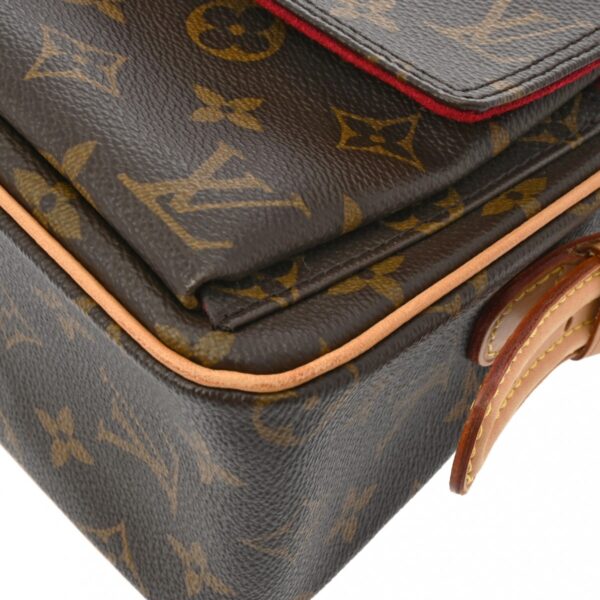 ik 00 0627731 11 Louis Vuitton Viva Cite MM Shoulder Bag Monogram Canvas Brown