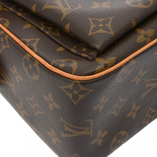 ik 00 0627732 8 Louis Vuitton Viva Cite GM Shoulder Bag Monogram Canvas Brown