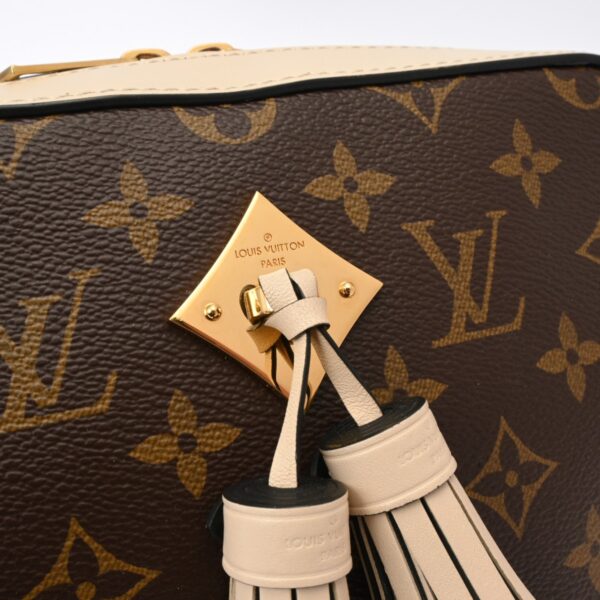 ik 00 0627735 9 Louis Vuitton Saintonge Shoulder Bag Monogram Canvas Crème