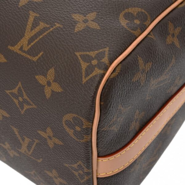 ik 00 0627736 11 Louis Vuitton Speedy Bandouliere 25 2Way Handbag Monogram Canvas Brown