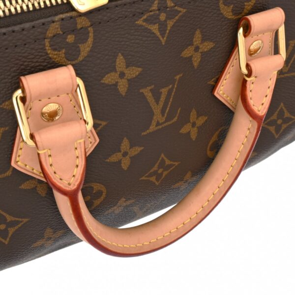 ik 00 0627736 6 Louis Vuitton Speedy Bandouliere 25 2Way Handbag Monogram Canvas Brown