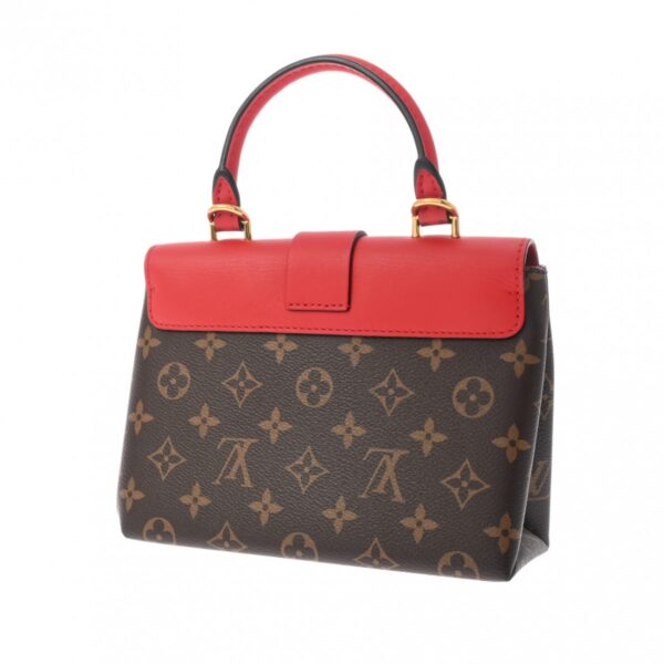 ik 00 0627744 3 Louis Vuitton Locky BB 2Way Shoulder Bag Monogram Canvas Coquelico