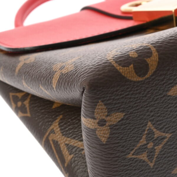 ik 00 0627744 6 Louis Vuitton Locky BB 2Way Shoulder Bag Monogram Canvas Coquelico