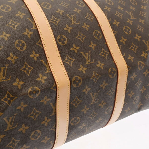 ik 00 0629476 11 Louis Vuitton Keepall 55 Bag Monogram Canvas Brown