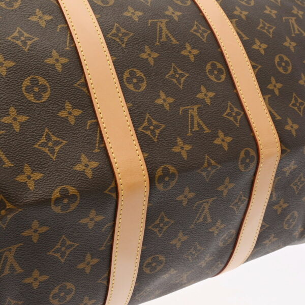 ik 00 0629476 12 Louis Vuitton Keepall 55 Bag Monogram Canvas Brown