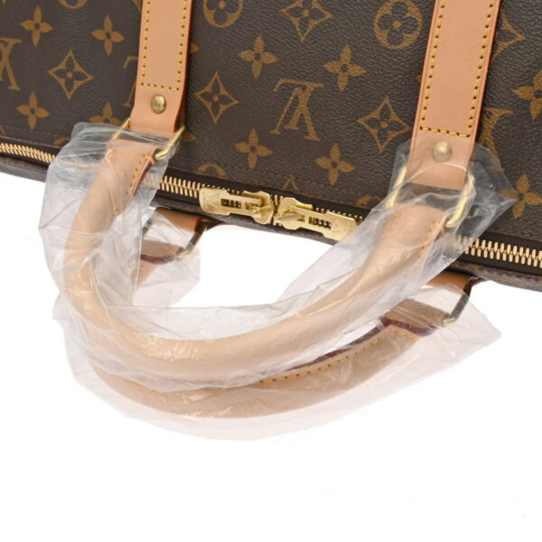 ik 00 0629476 4 Louis Vuitton Keepall 55 Bag Monogram Canvas Brown