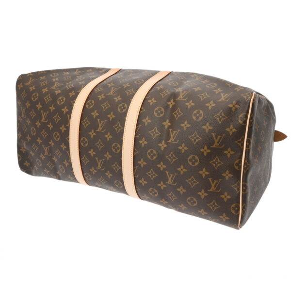 ik 00 0629476 6 Louis Vuitton Keepall 55 Bag Monogram Canvas Brown