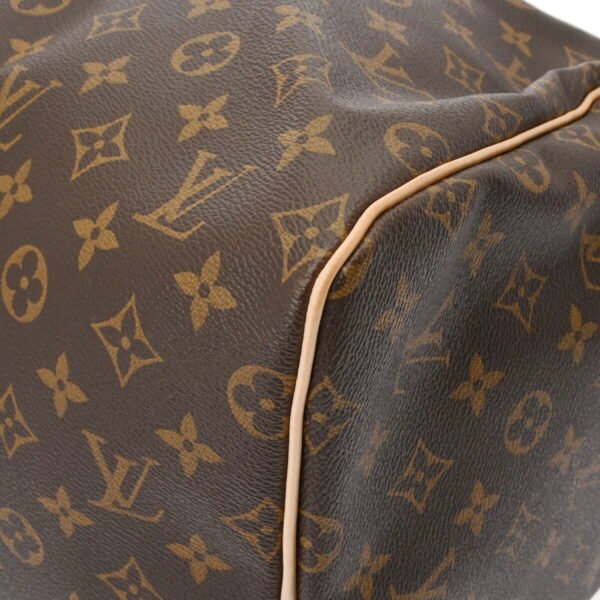 ik 00 0629476 8 Louis Vuitton Keepall 55 Bag Monogram Canvas Brown