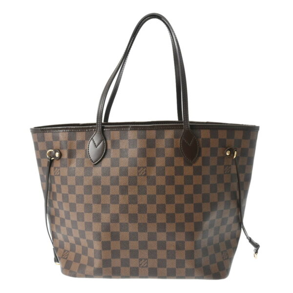 ik 00 0629481 2 Louis Vuitton Neverfull MM Tote Bag Damier Canvas Brown