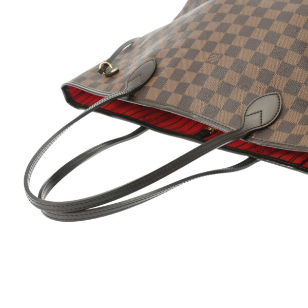 ik 00 0629481 4 Louis Vuitton Neverfull MM Tote Bag Damier Canvas Brown