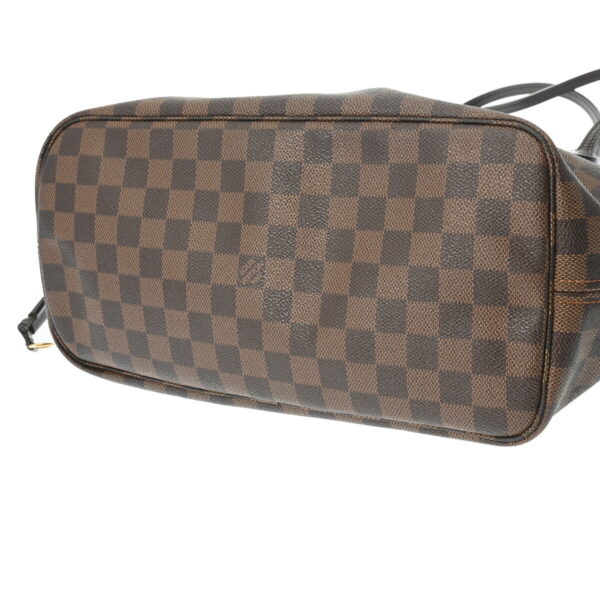 ik 00 0629481 5 Louis Vuitton Neverfull MM Tote Bag Damier Canvas Brown