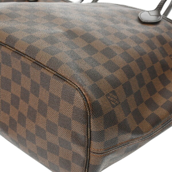 ik 00 0629481 7 Louis Vuitton Neverfull MM Tote Bag Damier Canvas Brown