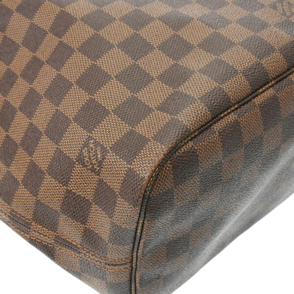 ik 00 0629481 8 Louis Vuitton Neverfull MM Tote Bag Damier Canvas Brown