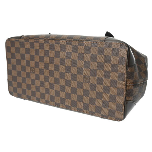 ik 00 0629496 7 Louis Vuitton Hampstead MM Tote Bag Damier Canvas Brown