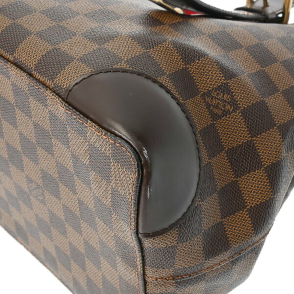 ik 00 0629496 9 Louis Vuitton Hampstead MM Tote Bag Damier Canvas Brown