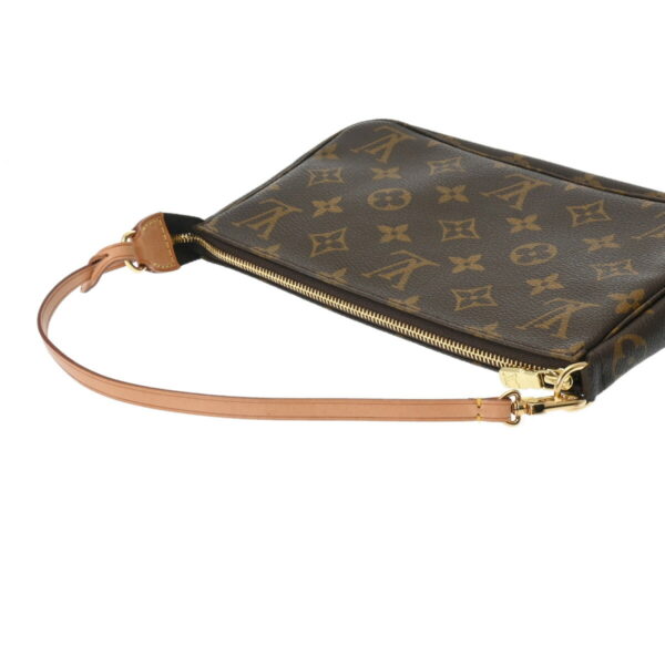 ik 00 0629556 4 Louis Vuitton Pochette Accessory Pouch Monogram Canvas Brown