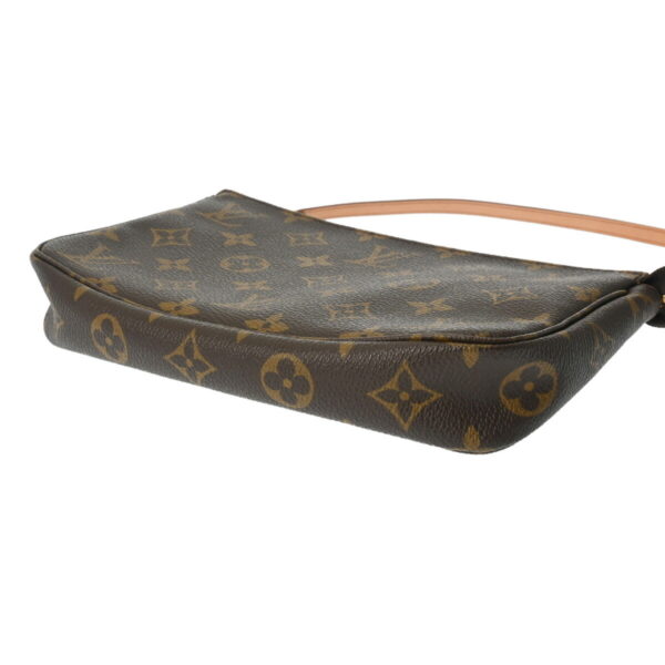 ik 00 0629556 7 Louis Vuitton Pochette Accessory Pouch Monogram Canvas Brown