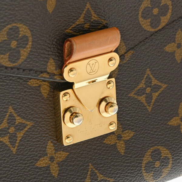 ik 00 0629568 10 Louis Vuitton Pochette Metis MM Handbag Monogram Canvas Brown