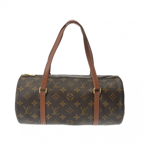 ik 00 0630340 2 Louis Vuitton Papillon 30 Handbag Monogram Canvas Brown