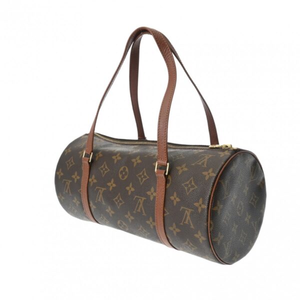 ik 00 0630340 3 Louis Vuitton Papillon 30 Handbag Monogram Canvas Brown