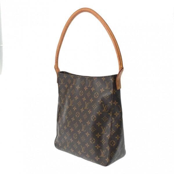 ik 00 0630341 3 Louis Vuitton Looping GM Shoulder Bag Monogram Canvas Brown