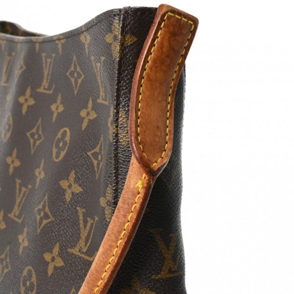 ik 00 0630341 9 Louis Vuitton Looping GM Shoulder Bag Monogram Canvas Brown