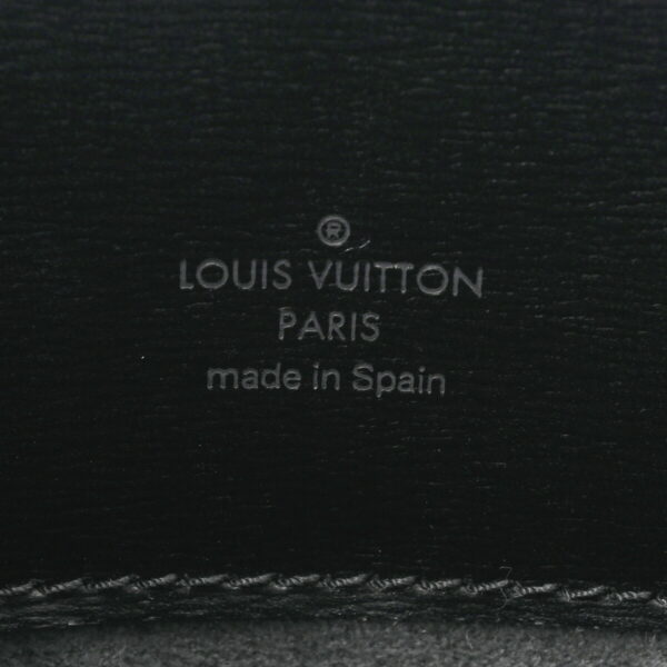 ik 00 0630468 16 Louis Vuitton Shoulder Bag Epi Leather Noir