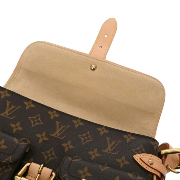 ik 00 0630486 13 Louis Vuitton Hudson PM Shoulder Bag Monogram Canvas Brown