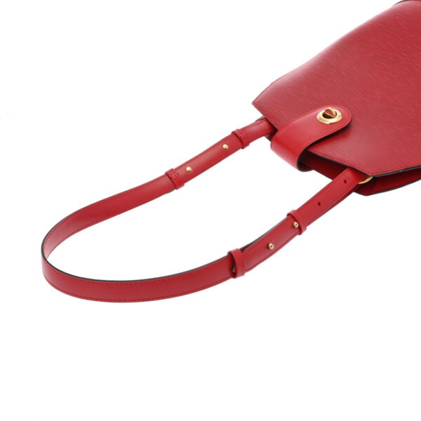 ik 00 0630491 4 Louis Vuitton Cluny Shoulder Bag Epi Leather Castilian Red