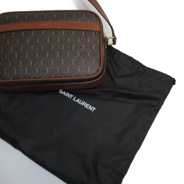 img 0833 Saint Laurent Monogram Camera Bag Brown