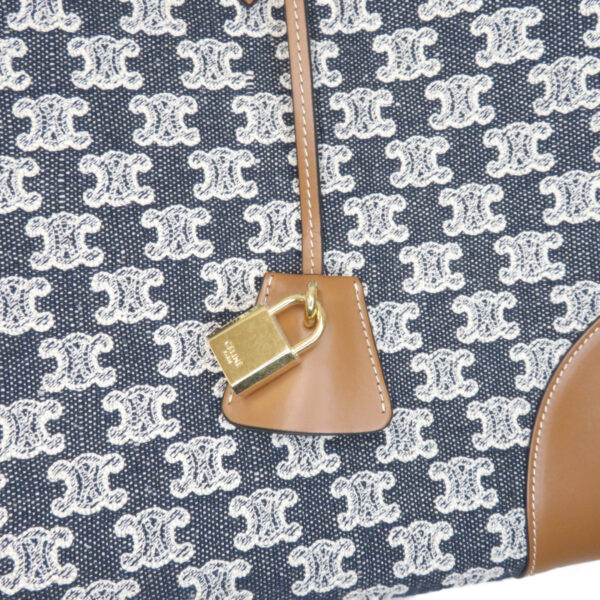 img 1129 Celine Horizontal Cabas Tote Navy