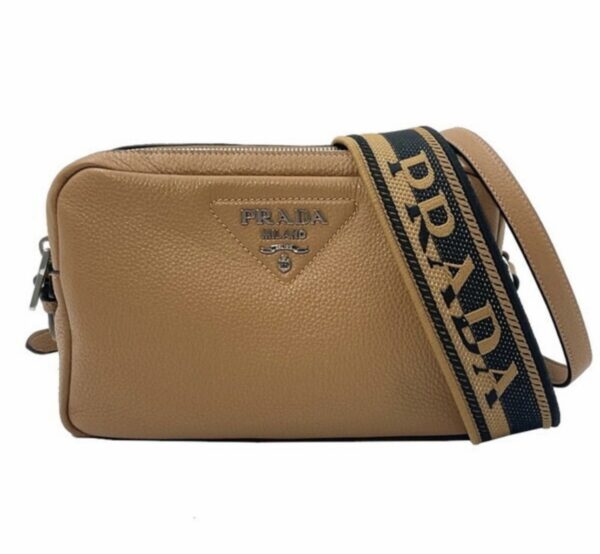 screenshot 170 Prada Shoulder VitDaino Soft Leather Bag Caramel Brown