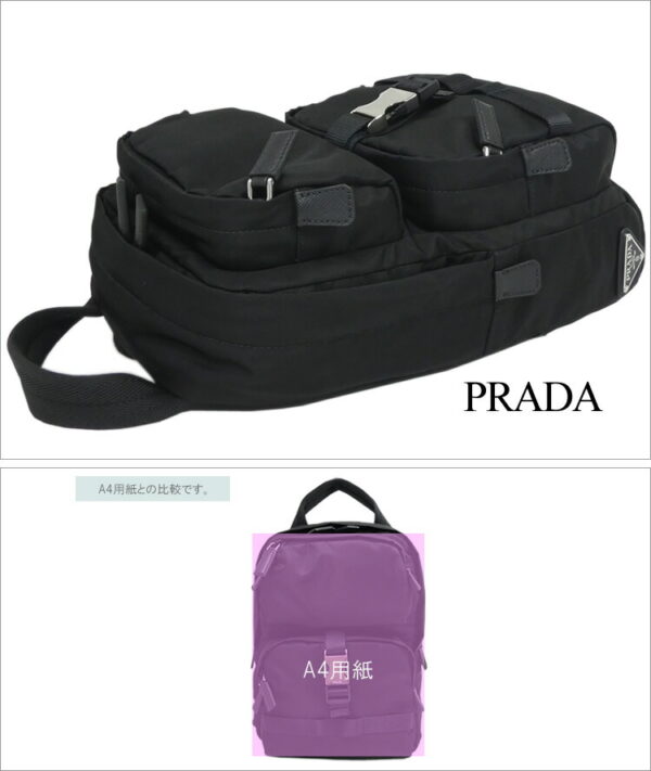 imgrc0075283796 Prada Backpack Nylon Black