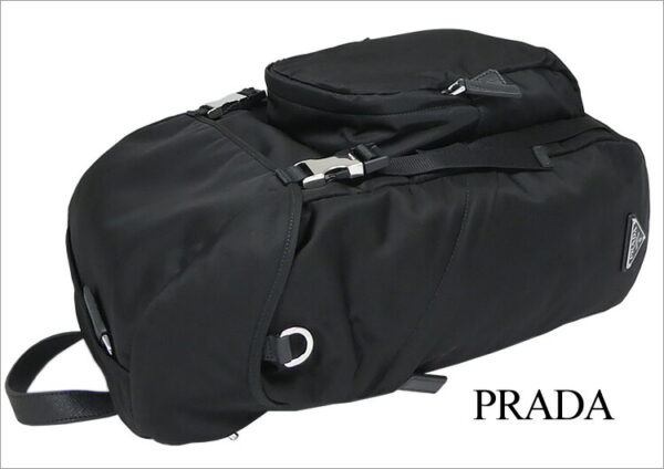 imgrc0075284723 Prada Backpack Nylon Black