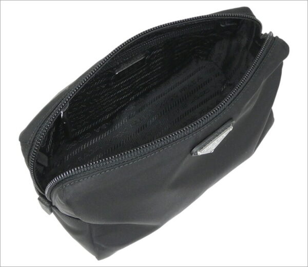 imgrc0077370075 Prada Nylon Pouch Black